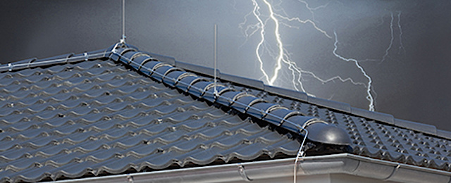 Äußerer Blitzschutz bei Zorn Elektro in Remlingen